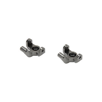 Team Losi Front Spindle Set, Aluminum: MRC