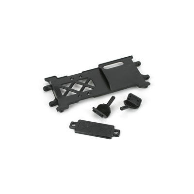 Team Losi Radio Plate, Battery Mounts & Strap: MRC