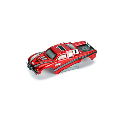 Team Losi Micro DT Painted Body Set, Candy Red