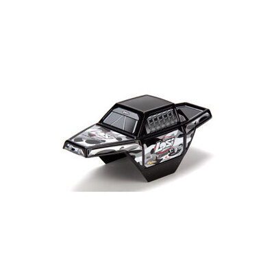 Team Losi Micro Rock Crawler Painted Body, Black