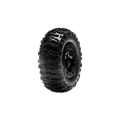 Team Losi Micro Rock Claws, Mounted, Black Chrome (4)