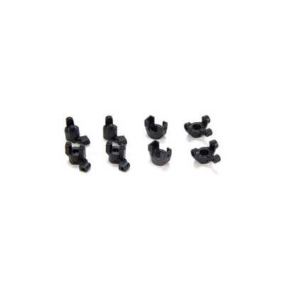 Team Losi Front Spindle, Carrier & Rear Hub Set: McRC