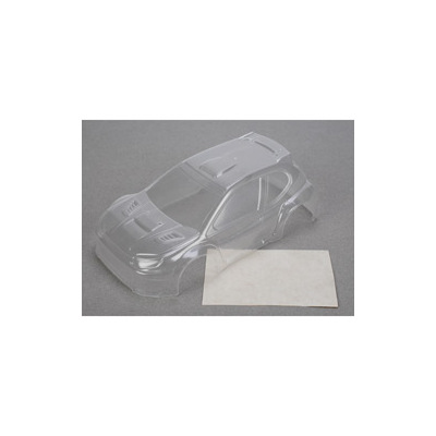Team Losi Micro Rally Body, Clear