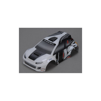 Team Losi 1/24 4WD Rally Painted Body, Gray