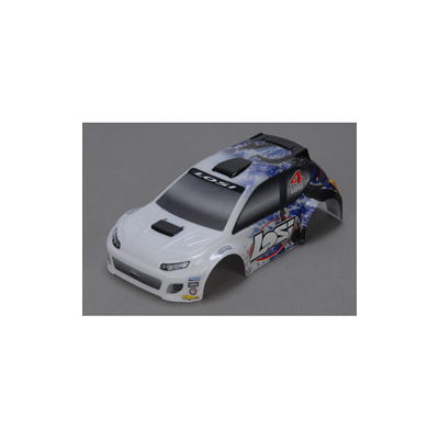 Team Losi 1/24 4WD Rally Painted Body, Blue
