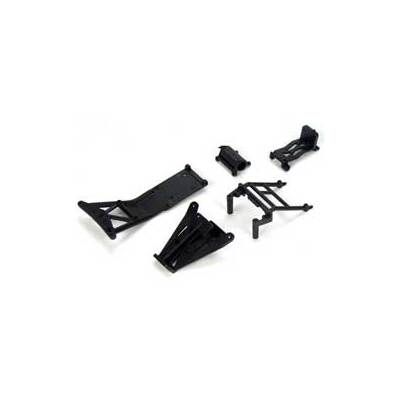 Team Losi Front/Rear Ladder & Mount Set: MSCT