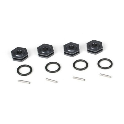 Losi Wheel Hex Set, Aluminium
