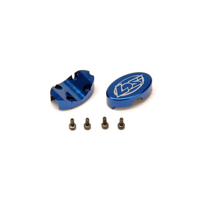 Team Losi Rear Connector Set, Aluminum: SL