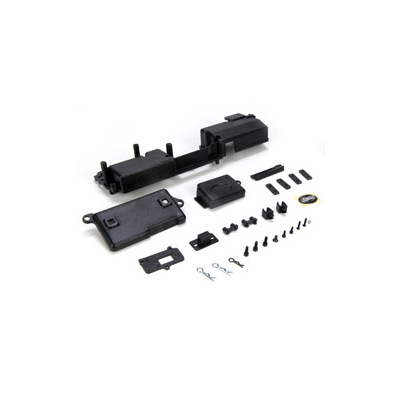 Team Losi Radio Tray & Hardware Set: 10-T