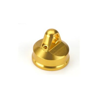 Team Losi Shock Cap, Aluminum, Gold: LST, LST2,AFT, MGB