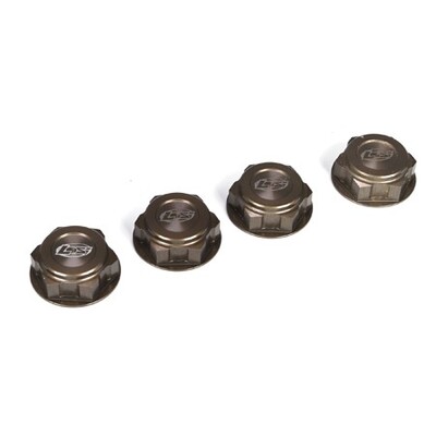 Losi Wheel Nuts, Captured (4)