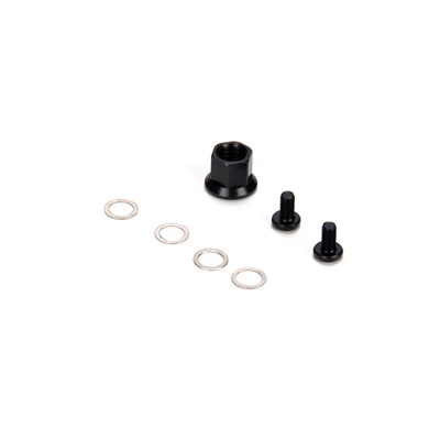 Team Losi Clutch Nut & Hardware: 10-T