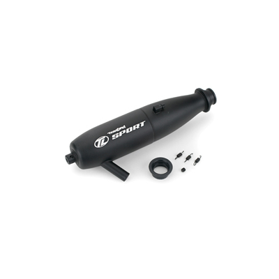 Team Losi Tuned Pipe: MUG, 8B RTR