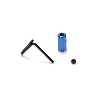 Team Losi Exhaust Pipe Mount & Wire: 10-T
