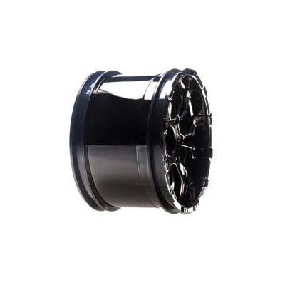 Team Losi 320S Force Wheel, Black Chrome (2)