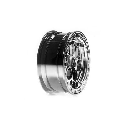 Team Losi Front Wheel, Chrome (Pr): Slider