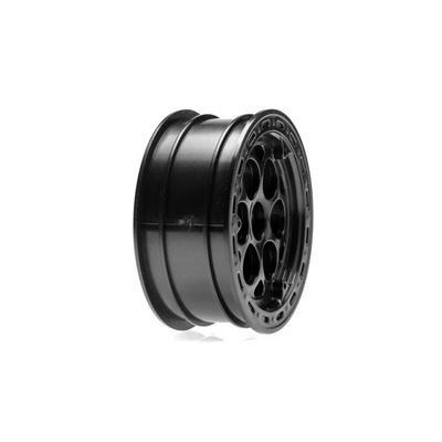 Team Losi Front Wheel, Black (Pr): Slider