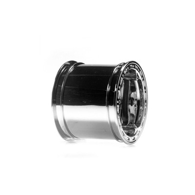 Team Losi Rear Wheel, Chrome (Pr): Slider