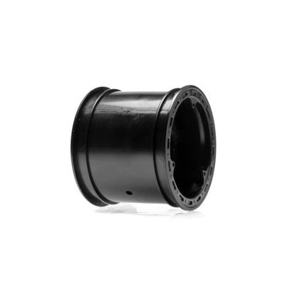 Team Losi Rear Wheel, Black (Pr): Slider