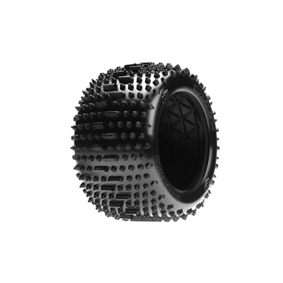 Team Losi 420 Series Super Bolt-On Tires with Foam (2)