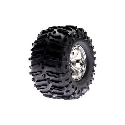 Team Losi Magneto Wheel w/Claw Tires (pr)