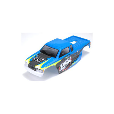 Team Losi XXL Painted Body, Blue with Stickers