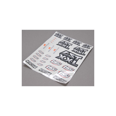Team Losi XXL Logo Sticker Sheet
