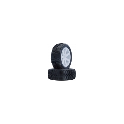 LRP VTEC 1/10 pre-glued tire front (2pcs) - S10 BX