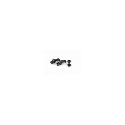LRP Rear Hub Carriers + Hex Wheel Adapter (2Pcs)