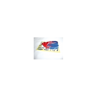 LRP BODY SHELL RED/BLUE
