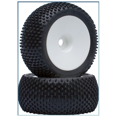 LRP VTEC Kamikaze Medium 1/8 LP Truggy Tyres Mounted