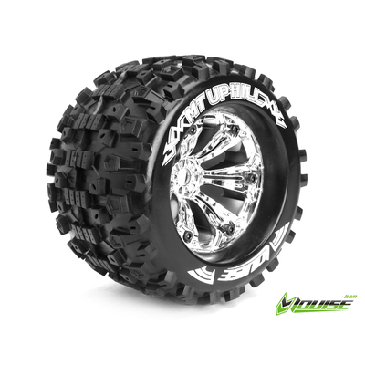 MT-Uphill 1/8 Monster Truck Tyres Chrome