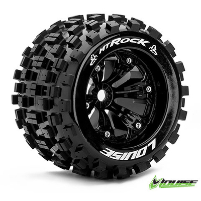 MT-ROCK 3.8in. Black 1/2 offset Tyre/Whe