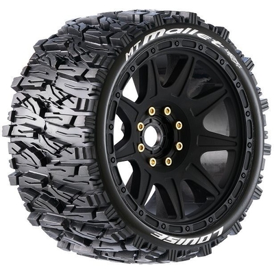 Louise RC Mt-Mallet Speed 1/8 Monster Truck Tires, 0" & 1/2" Offset, 17Mm 17Mm Removable