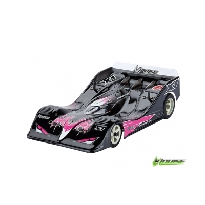 Clear Body for 1/12 Pan Car w/decal