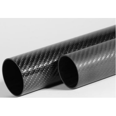 WOVEN CARBON FIBRE TUBE 20 X 18.6mm X 1M To Fit Inside MECRT2120