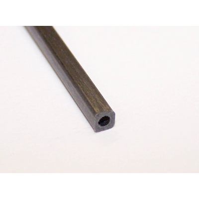 CARBON FIBRE SQUARE ROUND TUBE 2.5mm X 1M