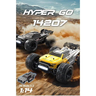 MJX 1/14 Hyper Go 4WD High-speed Off-road Brushless RC Truggy