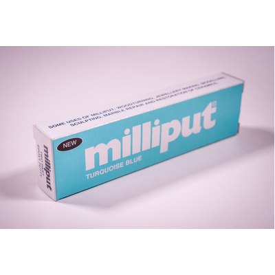 MILLIPUT TURQUOISE EPOXY PUTTY, 10pcs per Box.