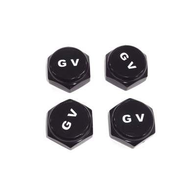 GV MV1061BA WHEEL NUTS CLOSED BLACK