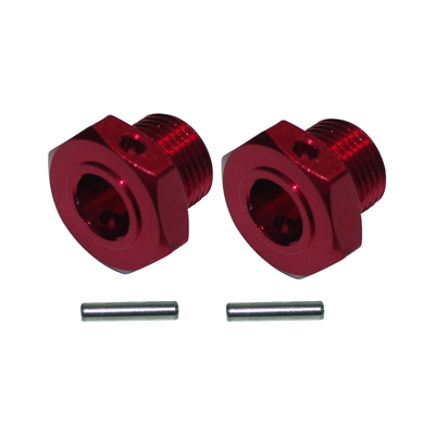 GV MV107R HEX HUB 17MM - RED