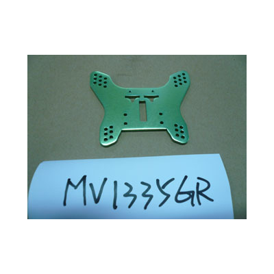 GV MV1335GR SHOCK  TOWER - REAR  4MM <GREEN>
