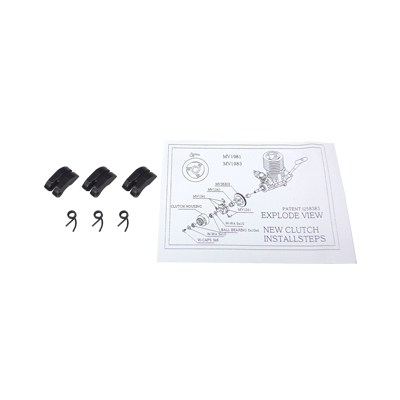 GV MV1981 1/8 PRO CLUTCH SHOES