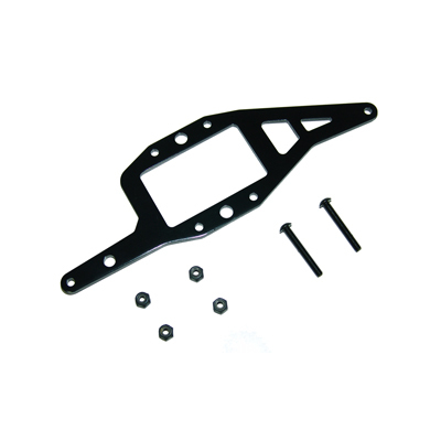 GV MV30427BA MAIN GEAR PLATE - 3MM COLOR BLACK