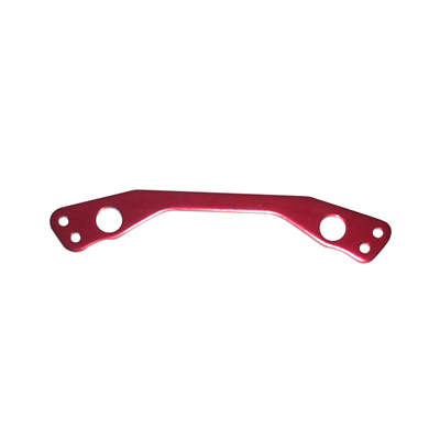 GV MV30751R SERVO SAVER STEERING PLATE 3MM - RED