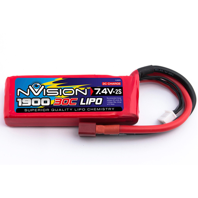 nVision LiPo 2s 7.4V 1900 30C