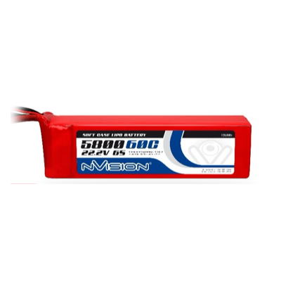 LiPo 5800mAh 6S 22.2V 60C (XT90 plug)