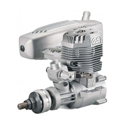 O.S. Engine MAX 75AX .75 Size w/ E-4040 Silencer