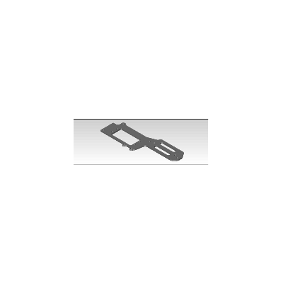 CFRP Servo Tray ST-1 Silver