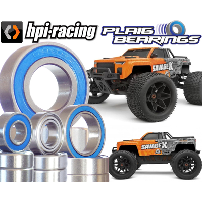 HPI Savage Flux X / XL 1/8 Complete Bearing Kits – All Options